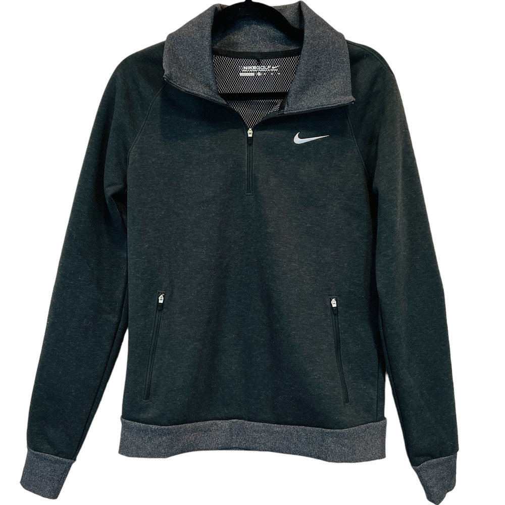 Nike Golf Quarter Zip Hyperwarm Pullover Athletic… - image 2